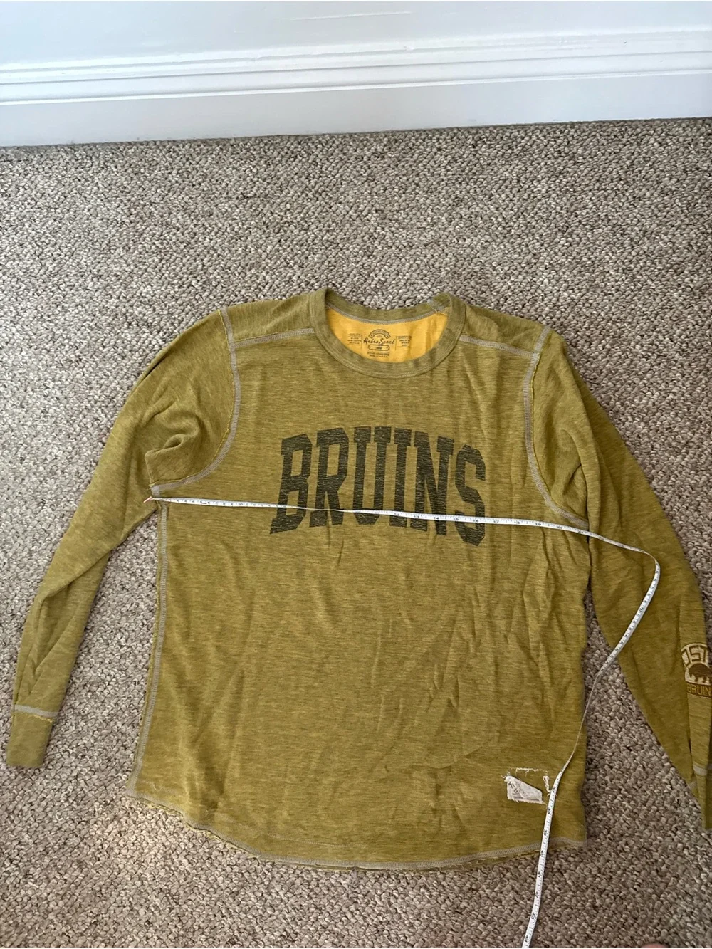 Retro Sport comfortable mustard